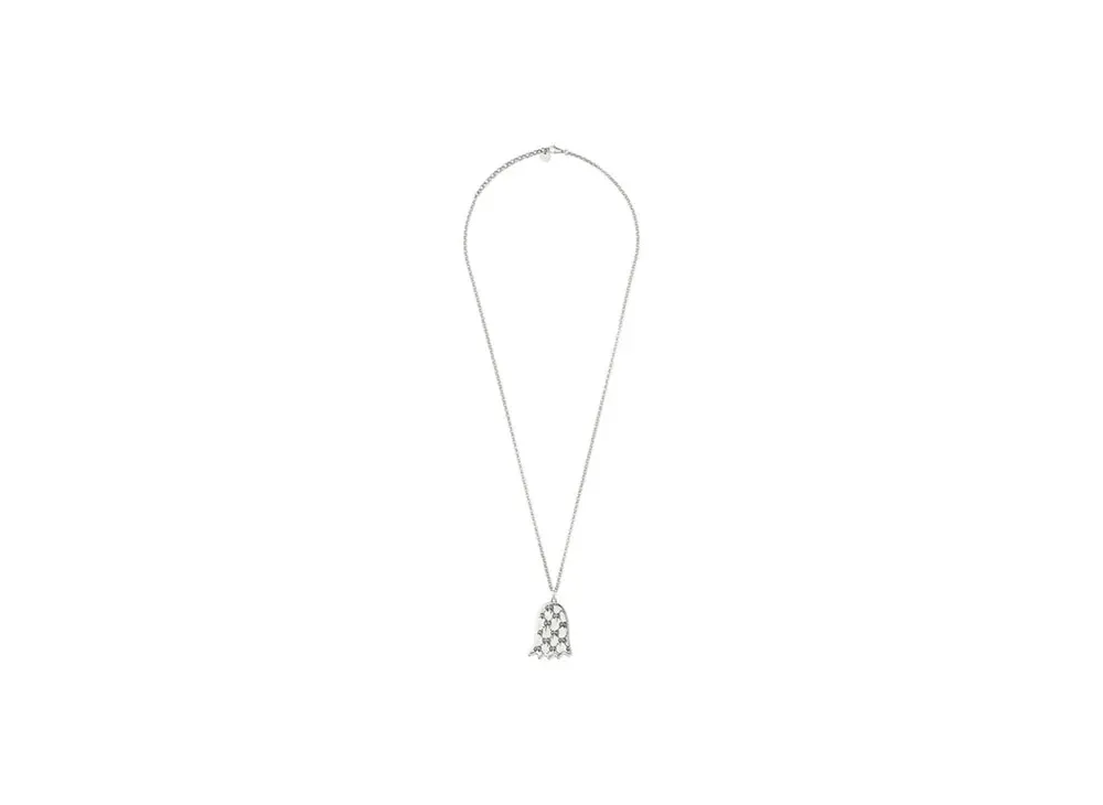 GUCCI Ghost Silver Necklace "Silver"