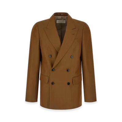 DRIES VAN NOTEN Barry Blazer "Brown"