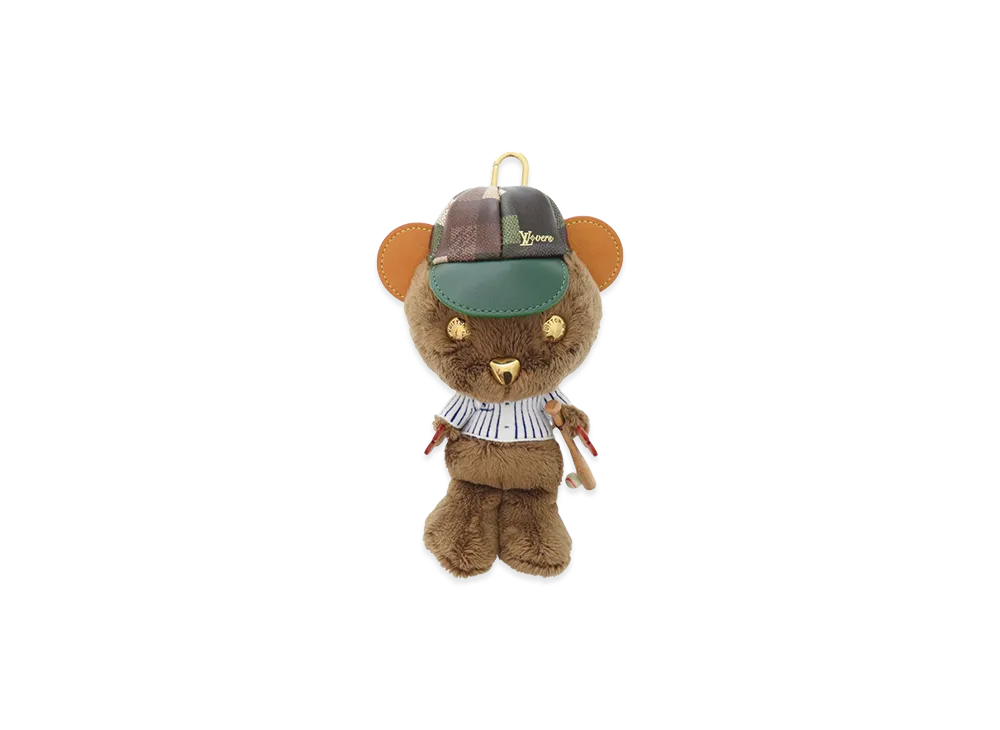 Louis Vuitton Bag Charm Louis Bear "Brown"