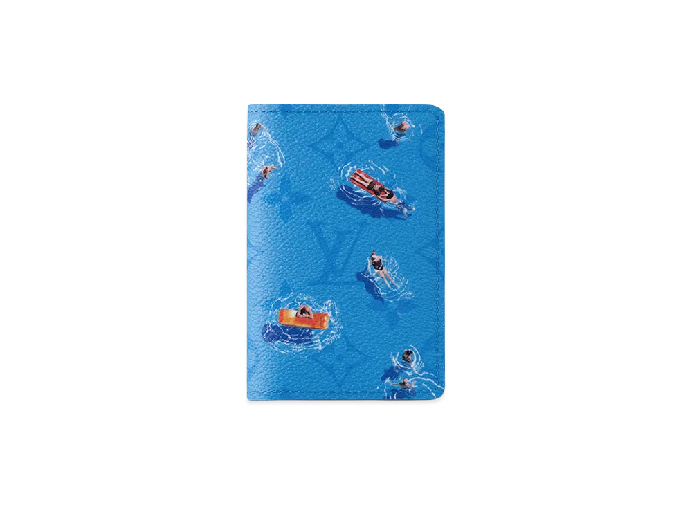Louis Vuitton Pocket Organizer "Blue lagoon"