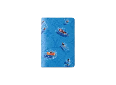 Louis Vuitton Pocket Organizer "Blue lagoon"