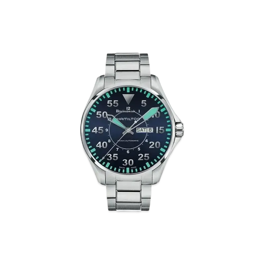 Hamilton Khaki Aviation Pilot Day Date Auto