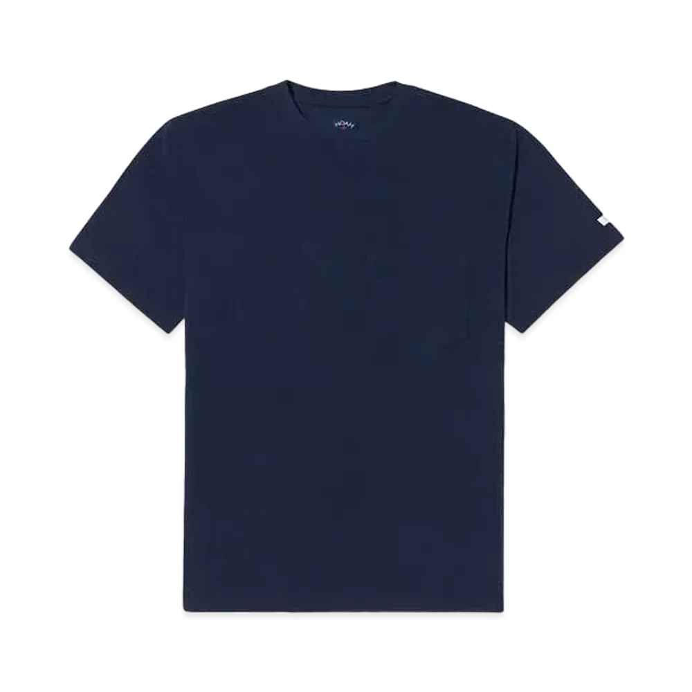 Noah Heavy Weight Pique Top "Navy"