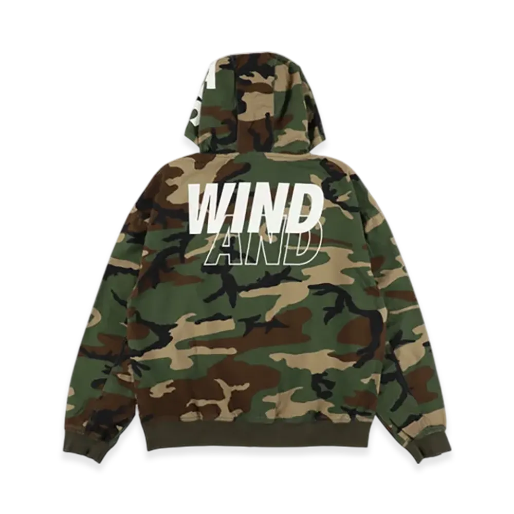 WIND AND SEA x SMOOTHY Duck Jacket "Camo"