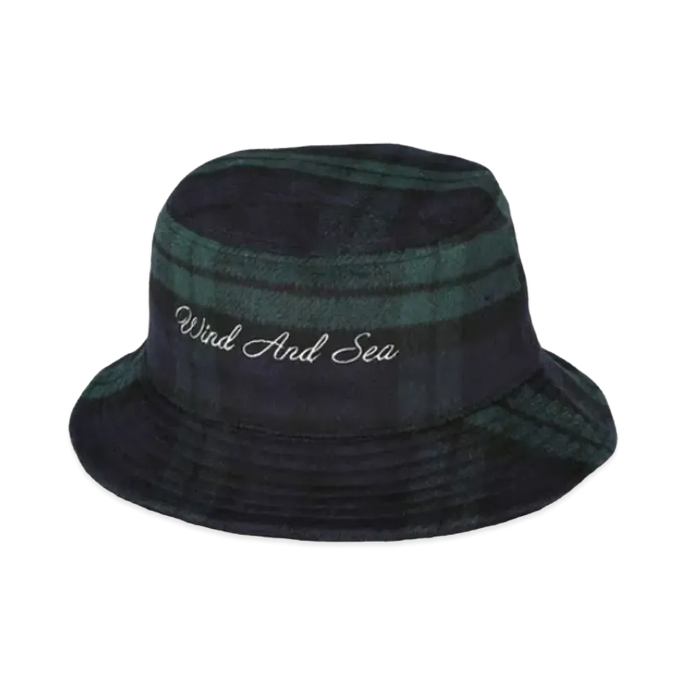 WIND AND SEA x Johnson Woolen Mills Bucket Hat "Green"