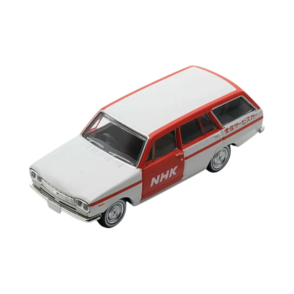 TOMYTEC "TOMICA LIMITED VINTAGE" 1/64 LV-50c Nissan Skyline Van (Nhk Reception Service Car)