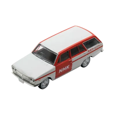 TOMYTEC "TOMICA LIMITED VINTAGE" 1/64 LV-50c Nissan Skyline Van (Nhk Reception Service Car)