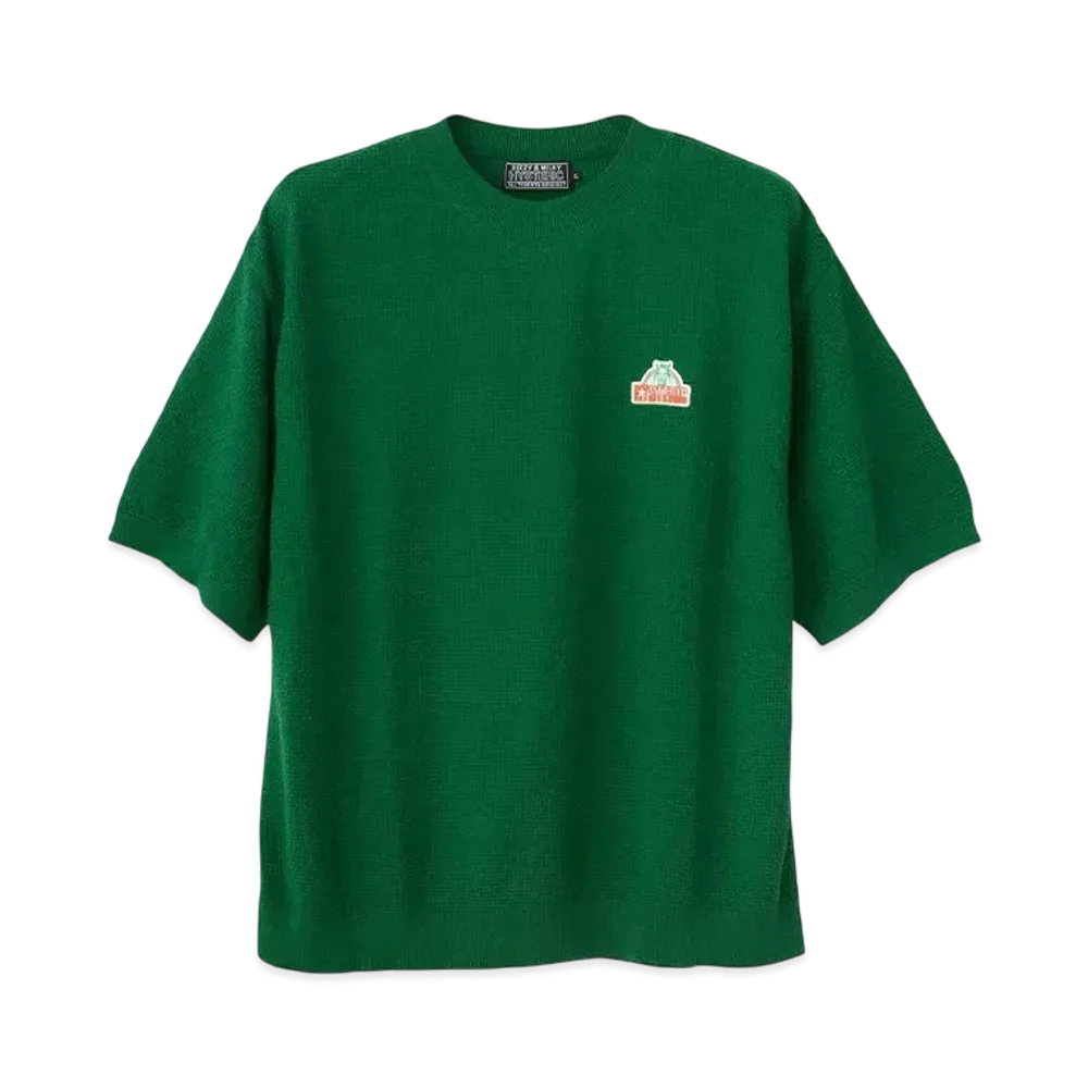 HYSTERIC GLAMOUR See No Evil Patch Pullover "Green"