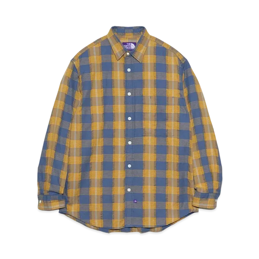 The North Face PURPLE LABEL Plaid Dobby Field Shirt "Navy"