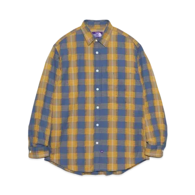 The North Face PURPLE LABEL Plaid Dobby Field Shirt "Navy"