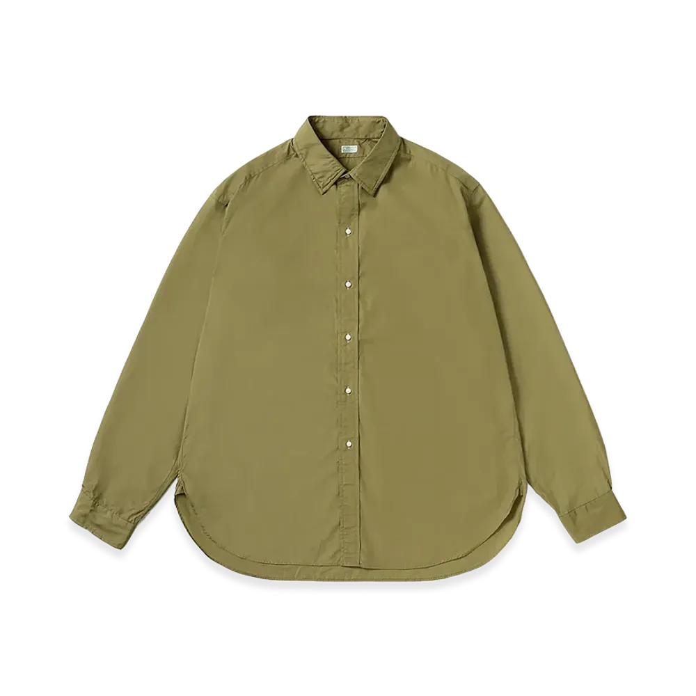 A.PRESSE Regular Collar Shirt "Beige"