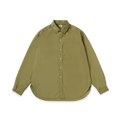 A.PRESSE Regular Collar Shirt "Beige"