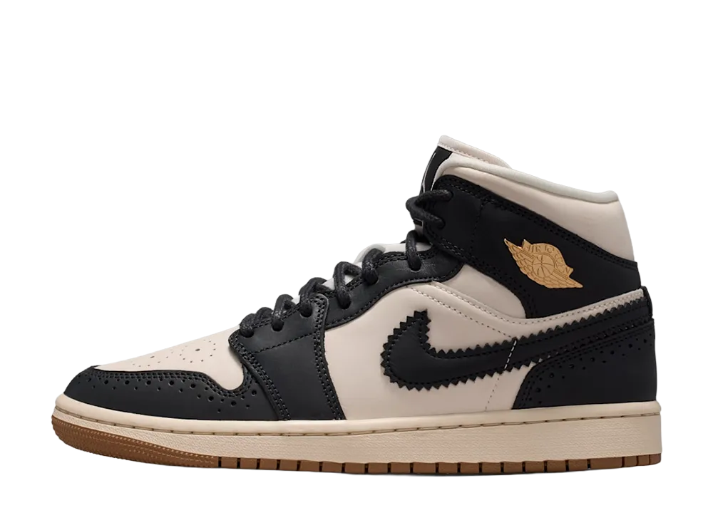 Nike Women's Air Jordan 1 Mid SE "Off Noir/Chalk"