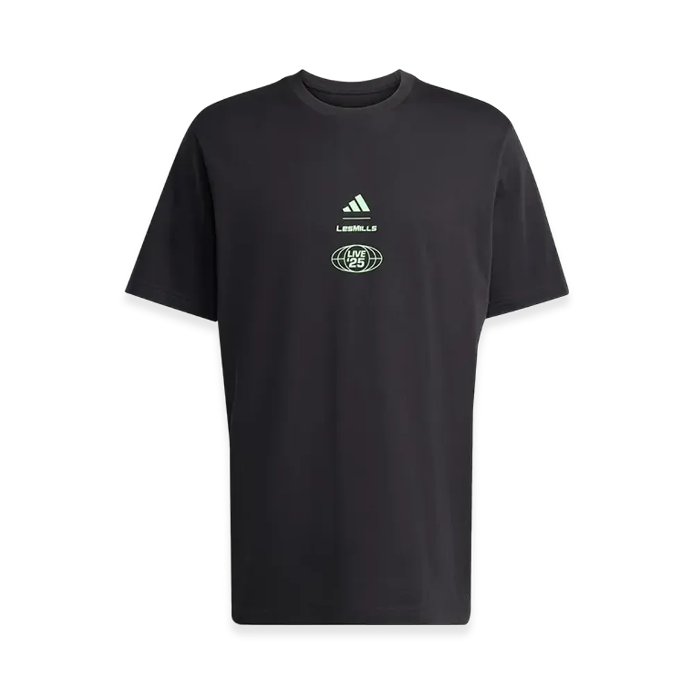 adidas Les Mills Tour Graphic T-Shirt "Black"