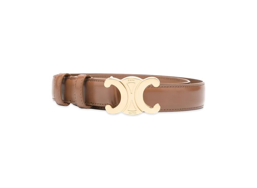 CELINE Women's Capsule Belts "Brown"