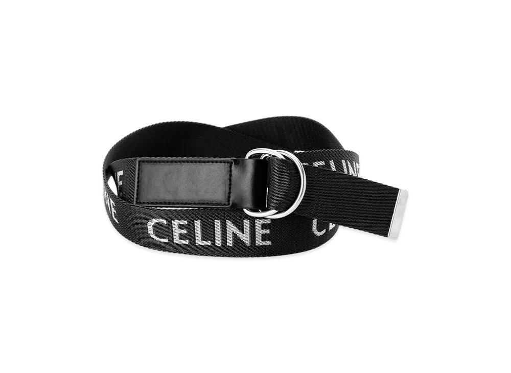 CELINE Nylon Belt "Black"