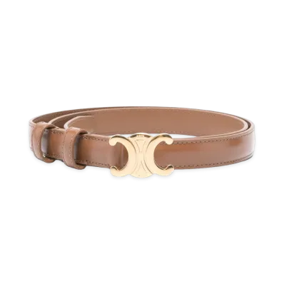 CELINE Capsule Belts "Brown"