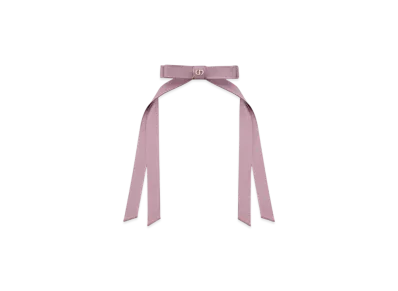 Dior Twist Bow Grosgrain "Peony Pink"
