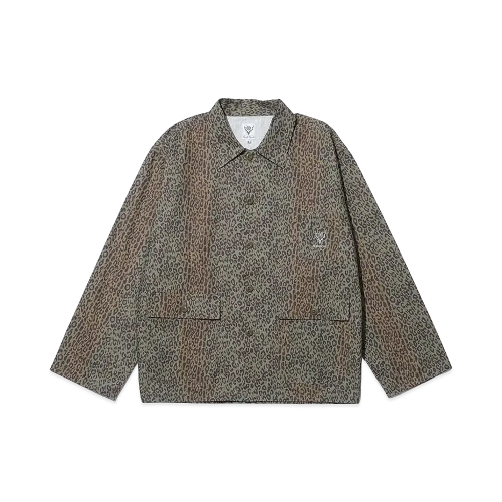 KEBOZ x SOUTH2 WEST8 Hunting Shirt "Leopard"