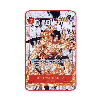 BANDAI "Ichiban Kuji" -ONE PIECE CARD GAME- B Prize Card Design Blanket Ace