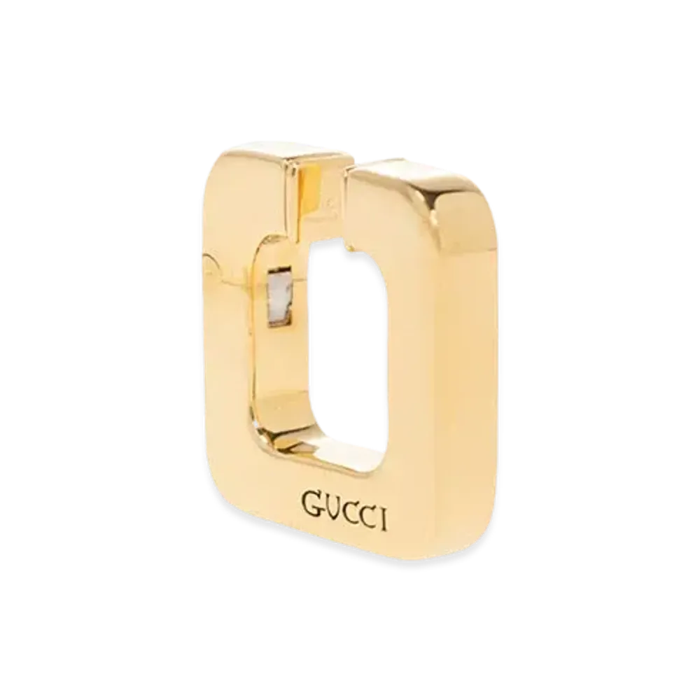 GUCCI Small Square Ear Cuff