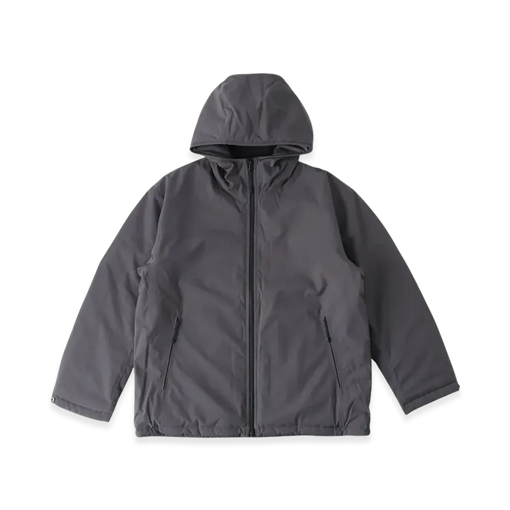 Goldwin x RHC Ron Herman Wool Blend Puffer Hooded Jacket "Gray"