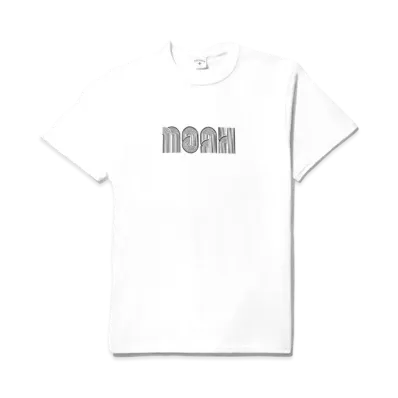 Noah Cascade Logo Tee "White"