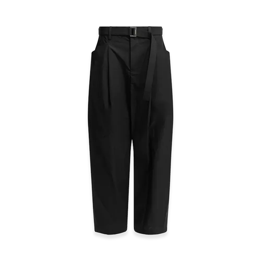 sacai Typewriter Parachute Pants "Black"