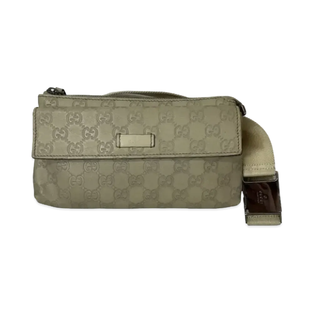 GUCCI Guccisima Waist Bag "Ivory"