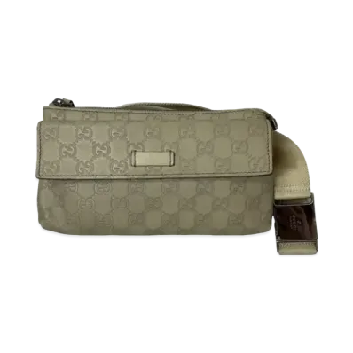 GUCCI Guccisima Waist Bag "Ivory"