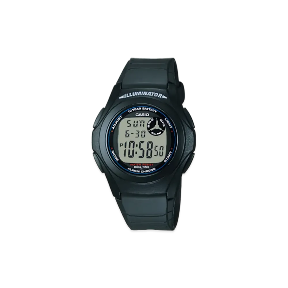 Casio Collection F-200W-1AJH "Black"