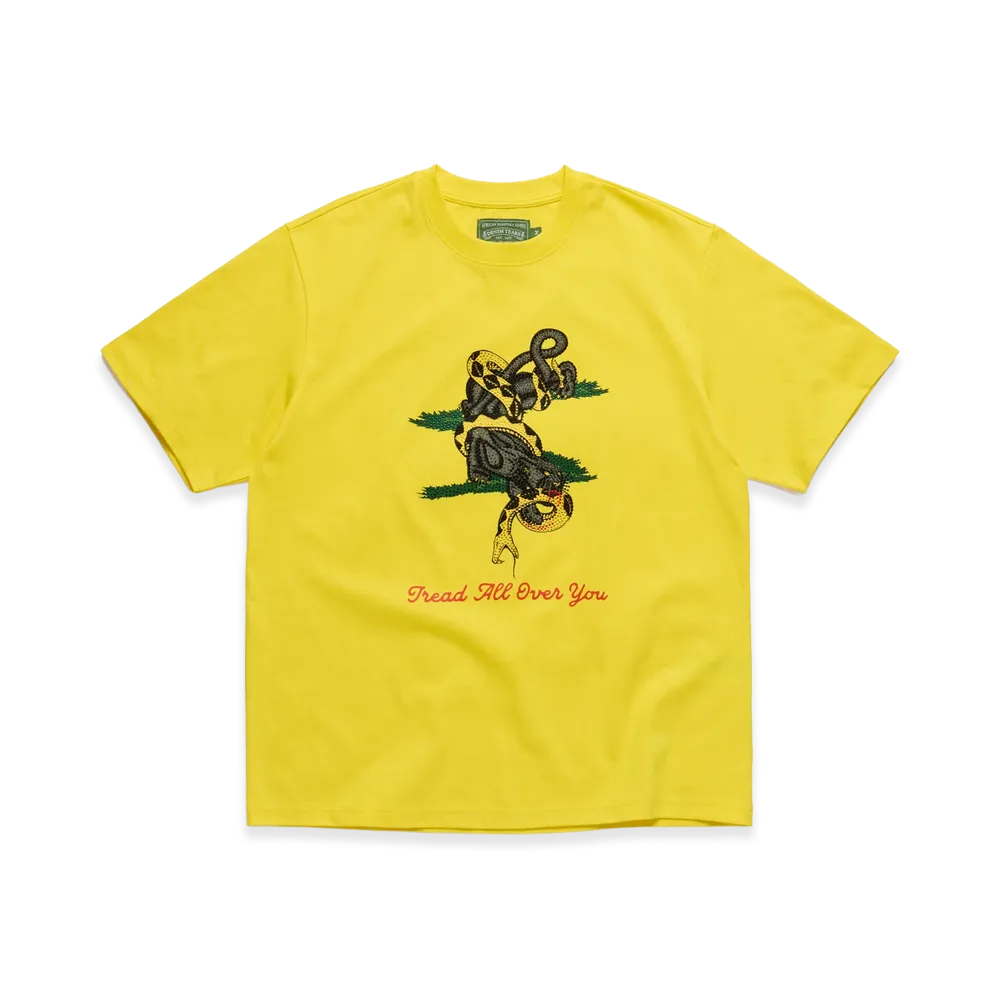 DENIM TEARS Tread All Over You Tee "Yellow"