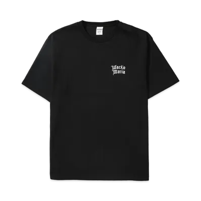 WACKO MARIA Washed Heavy Weight T-Shirt "Black"