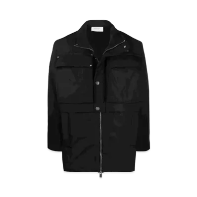 1017 ALYX 9SM Funnel Neck Padded Coat "Black"