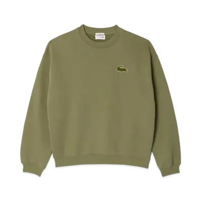 LACOSTE Essential Crew Neck Sweat "Khaki Olive"