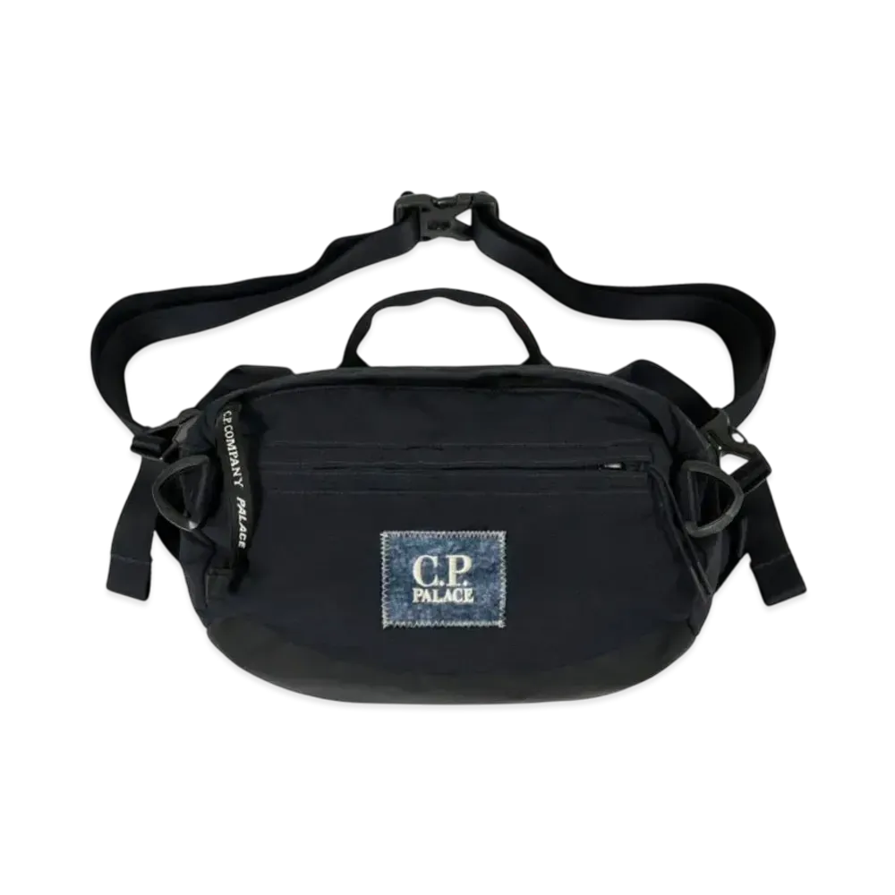 PALACE x C.P. Company Plain Paper Touch Shoulder Bag "Navy"