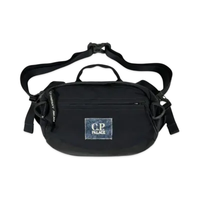 PALACE x C.P. Company Plain Paper Touch Shoulder Bag "Navy"