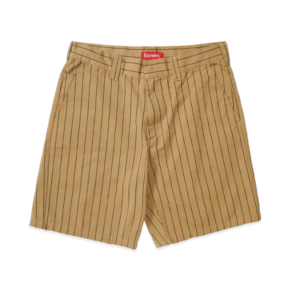 Supreme Work Short "Brown Stripe"