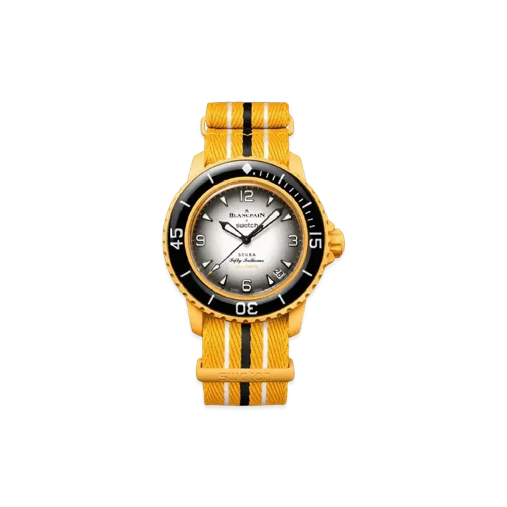 Blancpain x Swatch Bioceramic Scuba Fifty Fathoms Collection "Pacific Ocean" SO35P100C