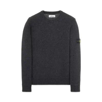 Stone Island 577B6 GEELONG WOOL "Steal Grey"