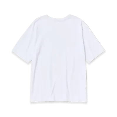 AURALEE Luster Plaiting Boat Neck Tee "White"