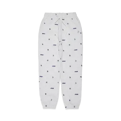 FR2 Full Pattern Icon Logo Embroidery Pants "Ash Gray"