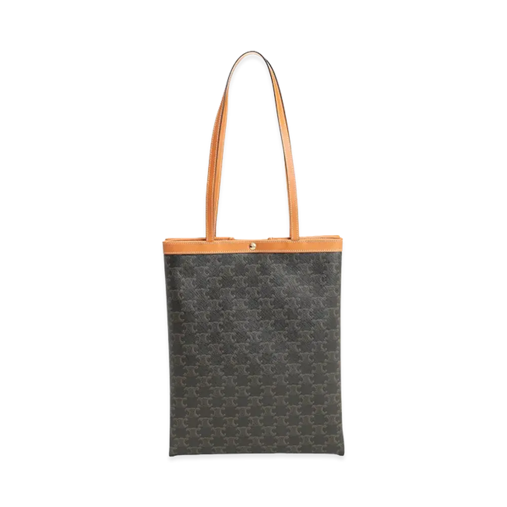 CELINE Medium Flat Shopper "Brown"