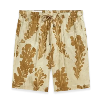 DRIES VAN NOTEN Printed Shorts "Dessin A"