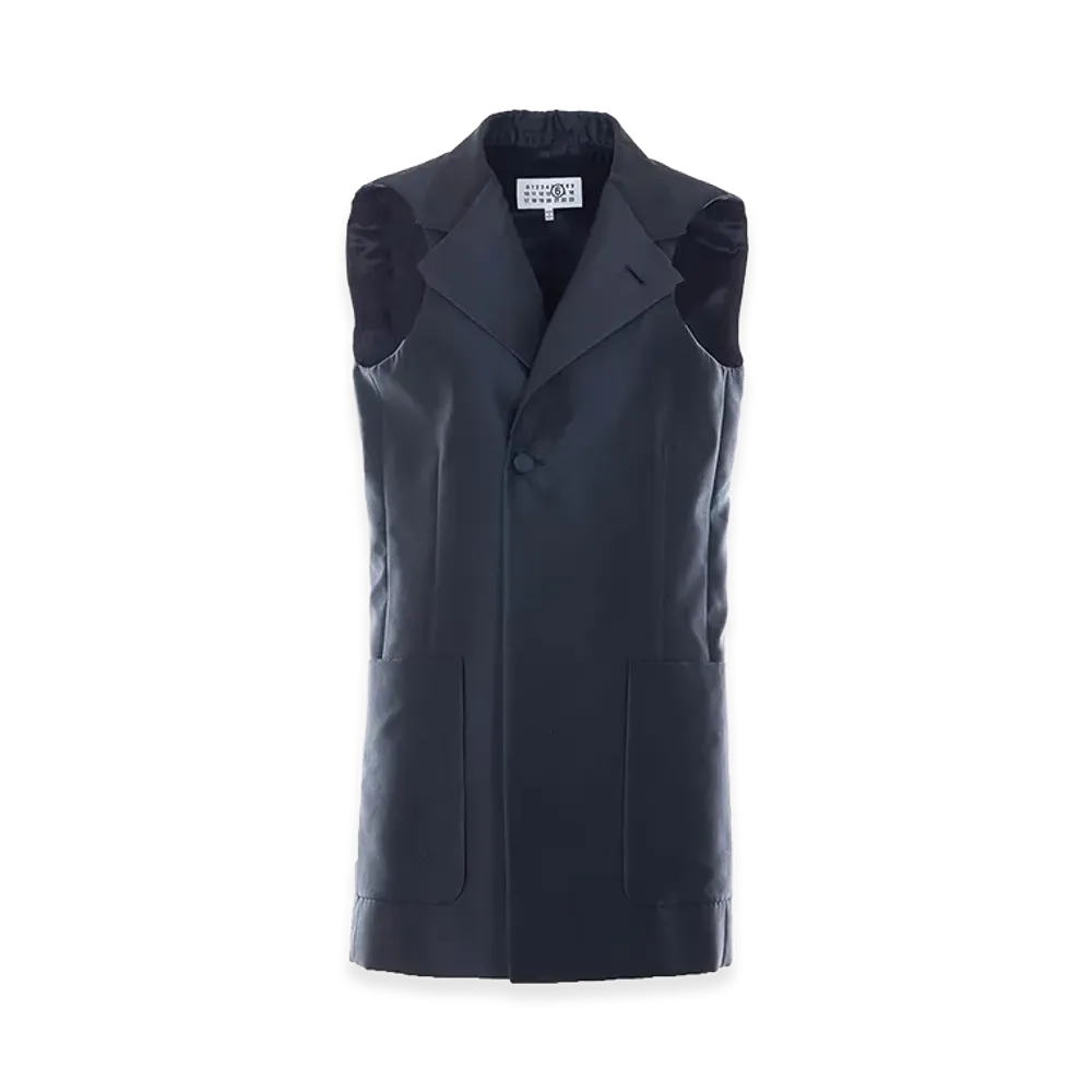 MM6 Maison Margiela Women's Vest "Black"
