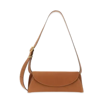 Jil Sander Women's Small Cannoli Bag "Camel"