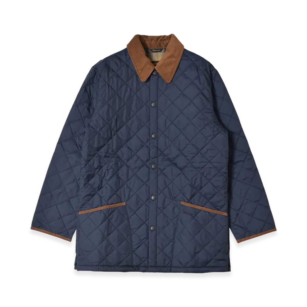 Barbour 30Th Liddesdale Quilt Jkt "Navy"