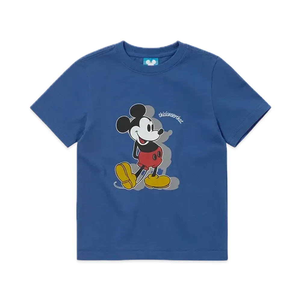 thisisneverthat x Disney Mickey Kids Tee "Blue"