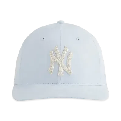 Kith x '47 x the New York Yankees Cupro Linen Franchise LS Cap "Light Indigo"