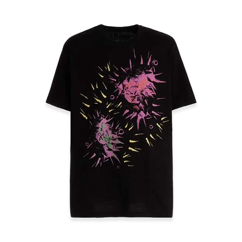 Ground Y x Taro Okamoto Graphic T-shirts "Tower of the ever young sun" "Black"